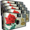 5X 1A Photo PORST Einwegkamera Edition Rose & Ringe, mit Blitz, Batterien und Film (5er Pack, je 27 Aufnahmen)