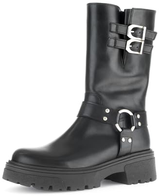 Gabor Damen Biker Boots, Frauen Stiefeletten,Best Fitting