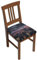 ULKMFFCF New York Stuhl-Sitzbezug, bedruckt, quadratisch, elastisch, Hocker, Sitzkissen, Schonbezug für Bar, Zuhause, Büro, Esszimmer, 4 Stück