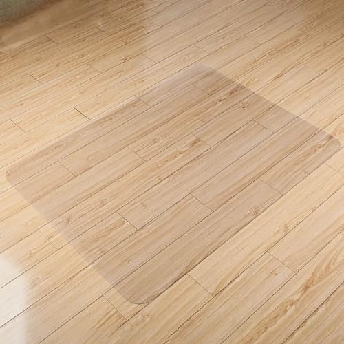 Alfombrilla Protectora Para Suelos Duros 50x60cm 60x80cm 80x100cm 100x120cm 120x120cm Alfombrilla Protectora PVC Transparente Alfombra Para Silla De Oficina 1 Mm/1,5 Mm/2 Mm De Grosor Para Pasillo(1mm