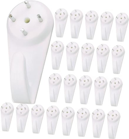 CANIGHT 30stücke Unsichtbare Wandhaken Für Bilderrahmen Selbstklebende Haken Für Betonwände Einfache Installation Ohne Spuren Für Zuhause Und Büro Starker Halt Für Schwere Objekte