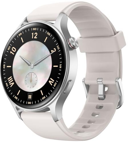 Reloj Inteligente para Hombre con Llamada Bluetooth 5.3, Smartwatch 1.32 AMOLED para Android iOS, podómetro con 110+ Deportes y 3ATM Pulsera Fitness con Monitor de sueño/SpO2