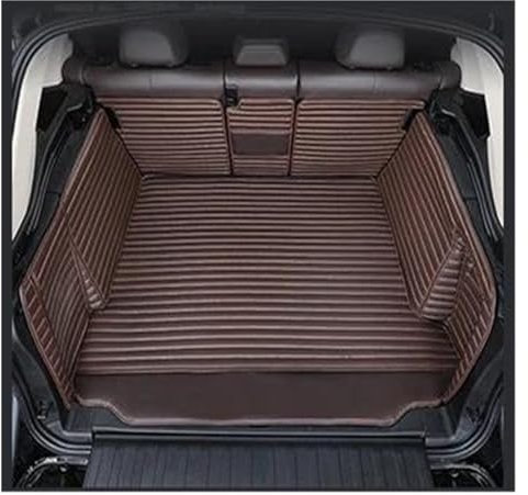 DZSLLOOI Alfombrilla Maletero Esteras Maletero Coche para Mercedes para Benz Clase B 2020-2021 Alfombrilla Suelo Maletero Trasero Bandeja Alfombra Barro Funda Protector(Café)