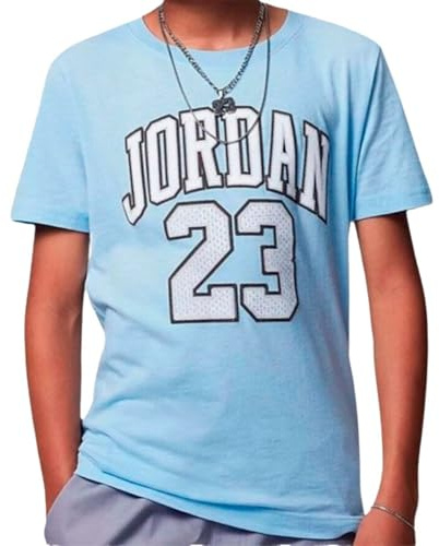 Nike JDB Practice Flight 95A088 B9F Kinder-T-Shirt, Blau, Marke: Nike EAN: 0196327097134, Größe: 12 Jahre