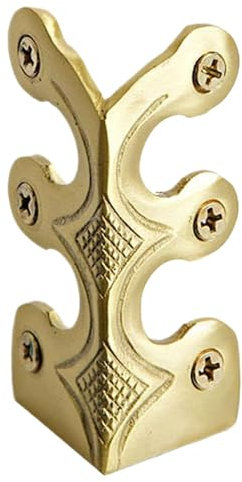 Skiffers Sockelleiste Eckenschutz, Rustikale Vintage Metall Eckenschutz, Dekorativer Eckenschutz, Messing Eckenschutz, Antike Eckenschutz, Bodensockelleiste Eckenschutz