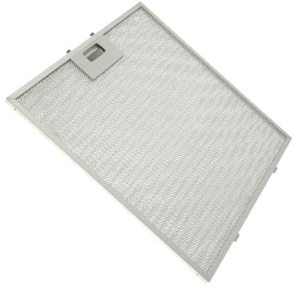SOS Accessoire Fettfilter aus Metall, 313 x 396 mm, für Dunstabzugshaube Silverline 356C29