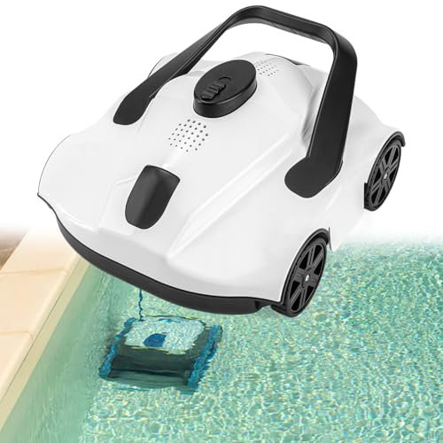 Beachtiful Aspirateur de Piscine Automatique Puissant et Amélioré (2025), Robot Aspirateur de Piscine, Piscine Hors-Sol/Enterrée Facile à Nettoyer