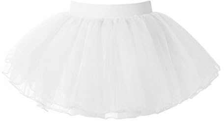 Lpdshaa Tutu Tüll Tanzrock für Mädchen Prinzessin Ballett Röckchen Ballerina Kleidung Accessoires Geburtstag Party Kleidung