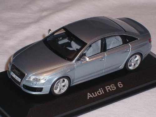 Minichamps A-U-D-I RS6 RS 6 A6 A Limousine Silber 1/43 Modellauto Modell Auto