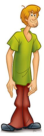 Star Cutouts SC684 Shaggy Scooby Doo Cardboard Cut out