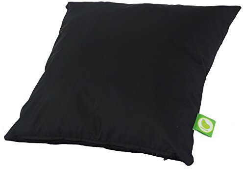 Waterproof Outdoor Garden Furniture Seat Cushion Filled with Pad By Bean Lazy - Black