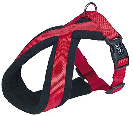 Nobby Komfort Geschirr Classic, rot Bauch: 70-100 cm, B: 25/50 mm, 1 Stück