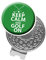 Asbri Golf Keep Calm and Golf on Gap Clip, Unisex, Keep Calm and Golf On, Silber, Nicht zutreffend