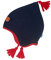 Finkid Pipo Blau, Kinder Mütze, Größe 46 - Farbe Navy - Red