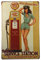 Plaque en métal vintage motif pin-up avec inscription « Garage Rules», 08, Item Size:( 20x30cm )8x12 inch