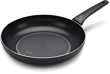 Moneta Recy Padella 30 cm Ricicla 49 Lattine, Net Induction, Nero, Corpo Alluminio 100% Riciclato