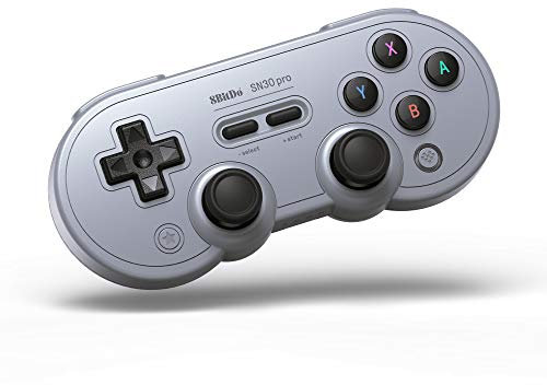 Manette de jeu USB 8Bitdo Sn30 Pro, édition grise [Import allemand]