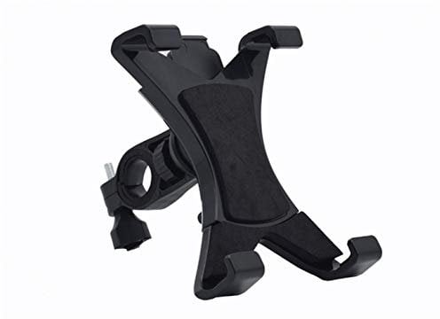 MoreChioce Universal Fahrrad Tablet Halter, Verstellbarer Fahrrad Tablet Halterung 360 Grad Drehbar Fahrradlenker Tablet Ständer Klemmhalterung Kompatibel Die meisten 7-12 Zoll Tabletten