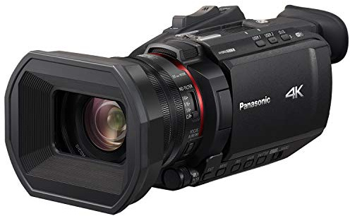 Panasonic HC-X1500 4K Professional Camcorder – 24x Optical Zoom LEICA Dicomar Lens, Wi-Fi Live Streaming, Integrated Handle, Black (Renewed)