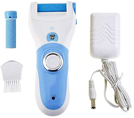 XBSXP Lima de pies eléctrica eléctrica Suave removedor de Callos Rodillo pie Duro Piel Muerta Lima pies depurador pedicura Talones Exfoliante