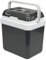 Leisurewize – 24 Litre Portable Electric Cool/Warm Box For Drinks and Food 12V DC / 240V AC Adapter Festival Camping Beach Travel Picnic BBQ Cooler (Grey/White)