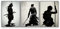 UGZDEA Japanese Samurai Leinwand Bilder, Japanese Bushido Art Portrait Poster Modern Dekoration Poster Malerei-Ohne Rahmen(B,3x30x40cm)