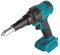 CHICIRIS Nietpistole Set, 2,4 Mm Bis 4,8 Mm, 18V Blau Nietmutternzange, Elektrische Nietpistole mit Akku BL1815, Blindnietzange, Nietzange mit LED, für Nietmaschine