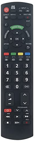 N2QAYB000328 Telecomando di Sostituito Adatto Per Panasonic TV TX-L37S10ES TX-L37S10L TX-P37C10E TX-L32C10B TX-L32C10BA TX-L32C10E TX-L32X10YA TX-L32X15ES TX-L37S10B TX-P50S10E