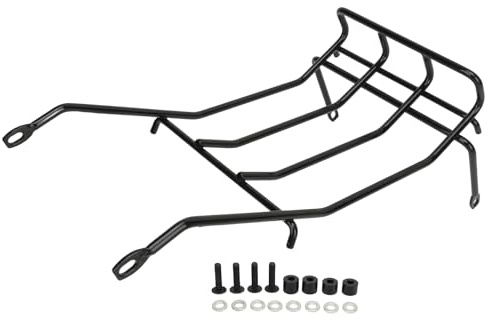 ciciglow Motorrad-Gepäckträger für Super Cub C125 2018–2024, Metall, Schwarz