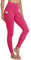 Gayhay Leggings Damen High Waist Sport Leggins mit Taschen Blickdicht Sporthose Lang Hose Bauchweg Laufhose für Sport Yoga Gym Rosa L-XL