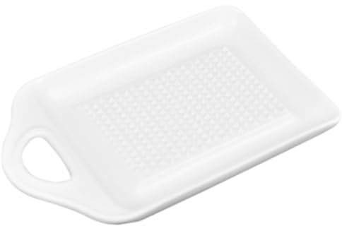 IMIKEYA Keramik-knoblauchreibe Für Teller Multifunktions-ingwerreibe Küchenbedarf Zum Mahlen Von Lebensmitteln Werkzeug Zum Reiben Von Knoblauch Zwiebeln Und Gewürzen