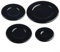 UTTASU 4 Pcs Oven Cooker Hob Gas Burner Cap, 55mm 75mm 100mm Accessories,Cooker Oven Gas Hob Burner Base and Cap Set Fits Burner Cap