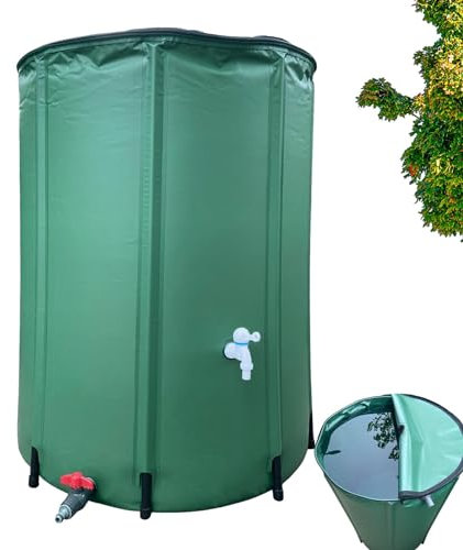 Barile di pioggia pieghevole, raccoglitore di acqua piovana,Smontare il serbatoio di stoccaggio 'acqua pieghevole | Contenitore da giardino di grande capacità con raccolta pioggia per risparmiare acqu