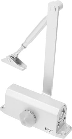 ARTIBETTER Charnière à Ressort Ferme-porte De La Maison La Porte Ressort Pour Fermer La Porte Ferme-porte Moustiquaire Ferme-porte De Surface Ferme-porte Automatique à Capteur Silver