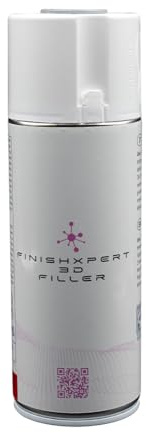 FinishXpert Spray riempitivo per stampa 3D Filler, 400ml, per PLA, ABS, PET, PETG, PP e PA