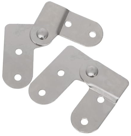 Angoily 2stücke Ausziehbare Dachbodenleiter Scharnier Klappleiterscharnier Für Haushaltsleitern Leichtes Und Robustes Eisen Scharnier Ersatz Für Trittleiter Und Dachbodenleiter Kompatibel
