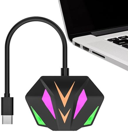 Adaptador Ethernet para laptop, adaptador Ethernet de 100 Mbps para red rápida, adaptador Ethernet para laptop y tableta, conexión estable sin controlador para ver videos