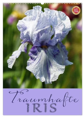 Traumhafte Iris (Wandkalender 2026 DIN A2 hoch), CALVENDO Monatskalender: 12 Portraits von traumhaften Schwertlilien (CALVENDO Natur)