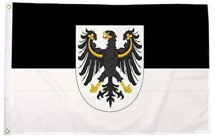 Ostpreußen Flagge Fahne 90cm x 150cm | Historische Flaggen und Flaggen der Welt