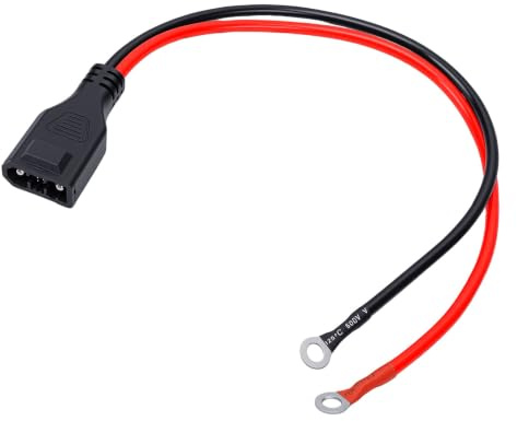 Cosiki 50-A-Verlängerungskabel Als Ersatz für EcoFlow 2 Wave 3 Schnellladung 1,64 Fuß 8 AWG für Tragbare Kraftwerke