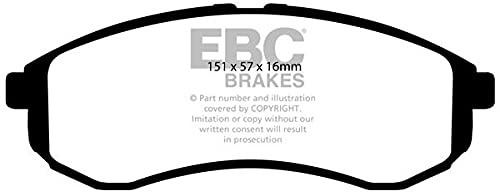 EBC Brakes DP1481 Blackstuff Bremsbeläge