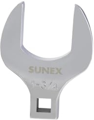Sunex 97748A 1/2 Drive 1-3/4 Fully Polished Jumbo Crowfoot Wrench