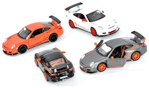 2010 Porsche 911 GT3 RS 1:36 Scale (White)