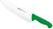 Arcos Serie 2900 - Cuchillo Cocinero Ancho - Hoja de Acero Inoxidable Nitrum de 250 mm - Mango inyectado en Polipropileno Color Verde
