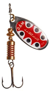Effzett - Standard Spinner Silver Schwarz Dot / 10G