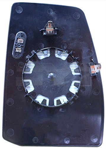 TYC 310-0202-1 Spiegelglas Glas Aussenspiegel konvex beheizbar links