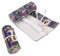 Wartoon 72 Löcher Verpackungshalter Bleistift Wrap Kasten Bleistifthalter für Künstler, Schule, Büro und Bohemian
