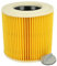vhbw Filtre à cartouche compatible avec Kärcher NT 27/1 ME Professional, NT 48/1 TE Professional aspirateur à sec ou humide - Filtre plissé