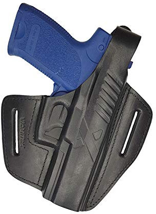 VlaMiTex B8 Leder Pistolenholster Gürtel Holster für Röhm RG96 Roehm