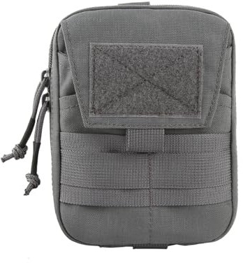 EXCELLENT ELITE SPANKER Molle Admin Tasche Militärische EDC Tasche Taktische Molle Tasche Multifunktionale Hüfttasche(Grau)